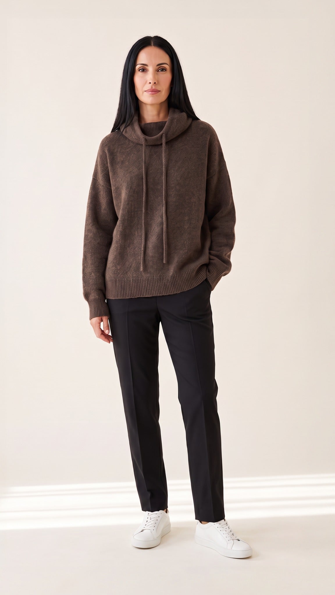 The Drawstring Turtleneck