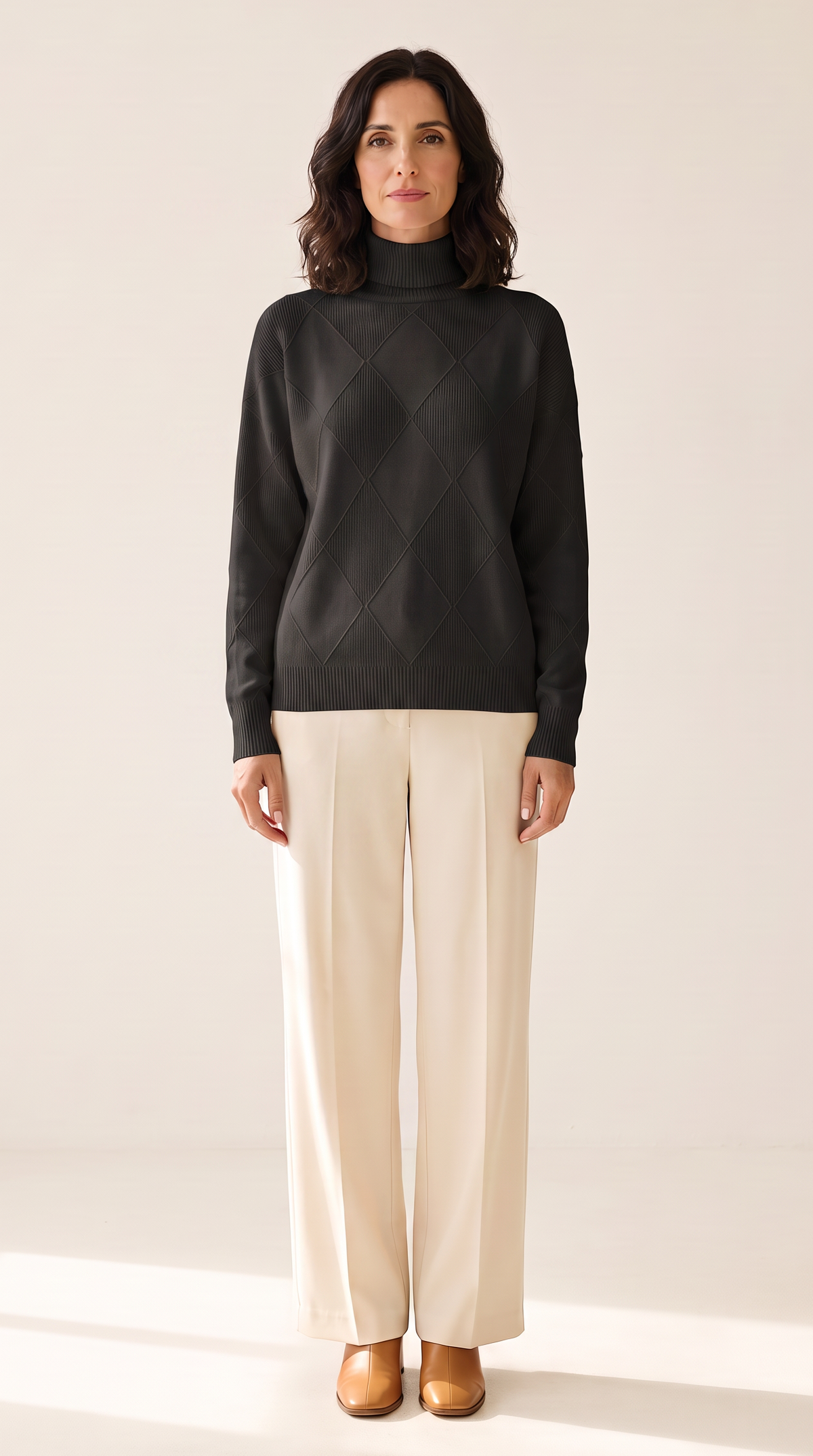 The Jacquard Turtleneck