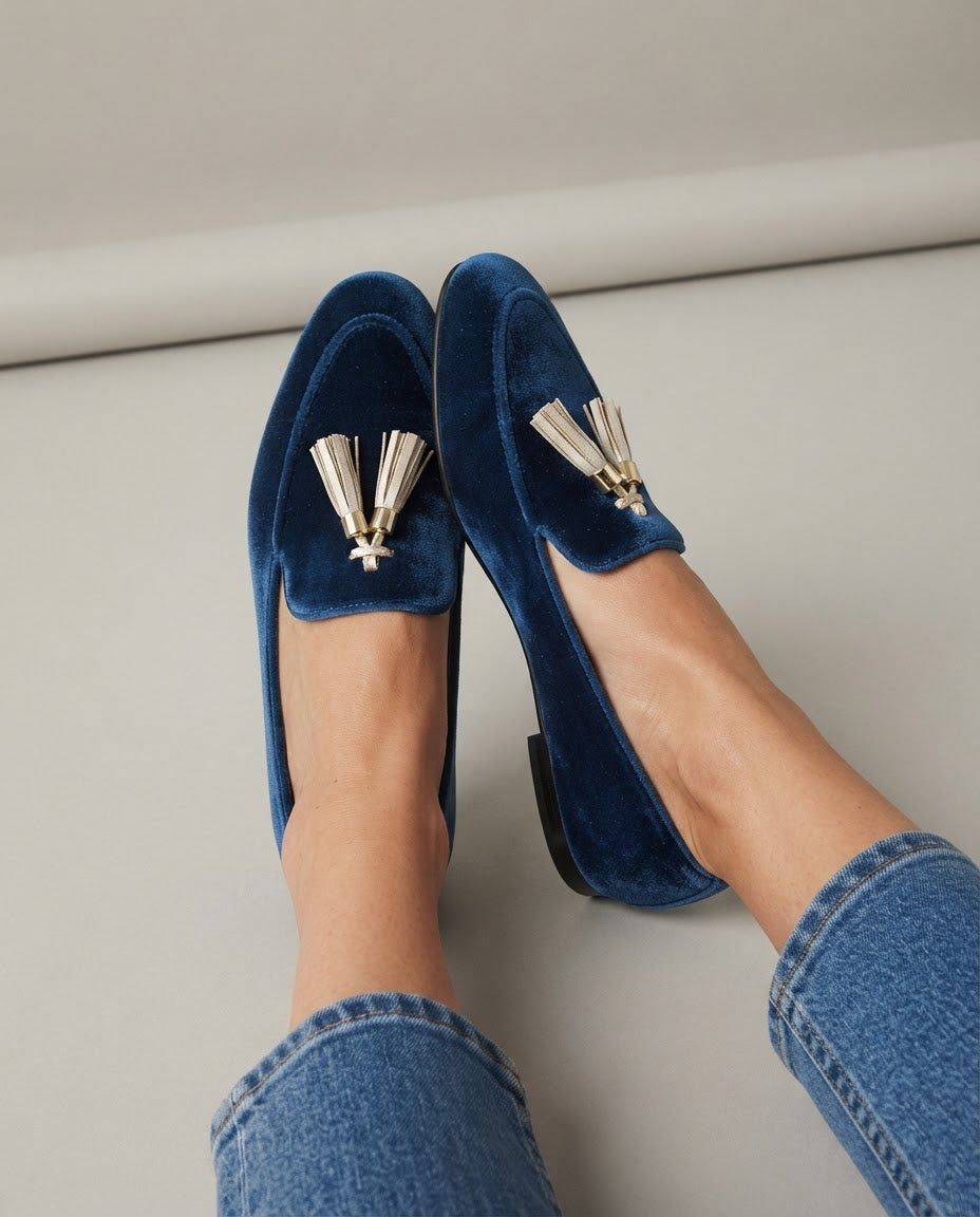 The Bellagio Velvet Slipper
