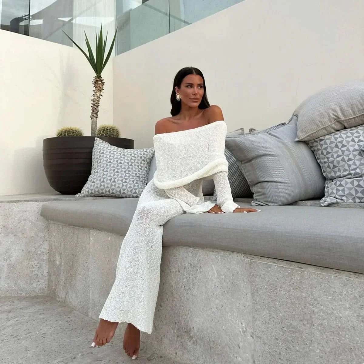 The Ondine Off-Shoulder Dress