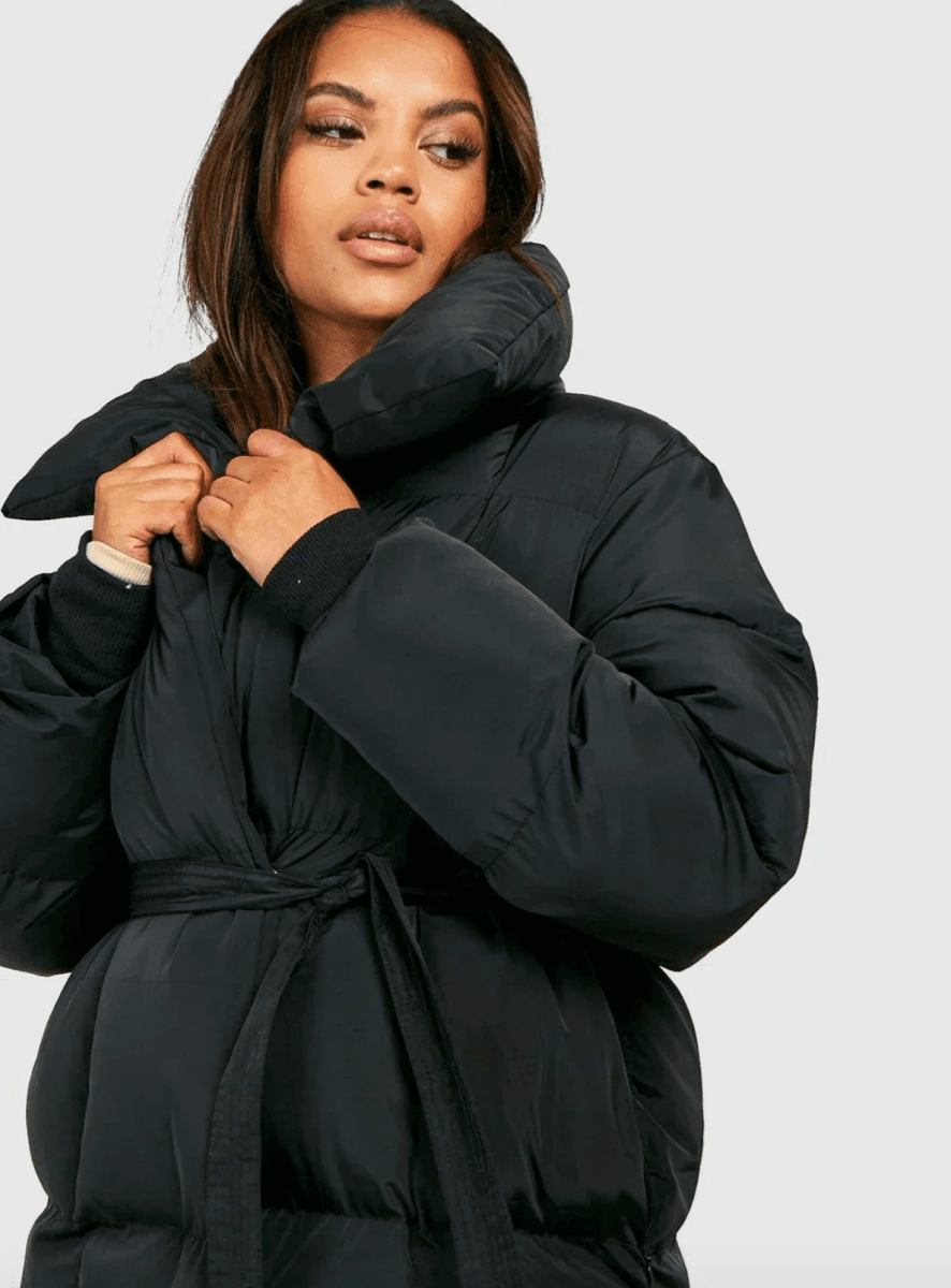 The Aspen Belted Puffer Jacket
