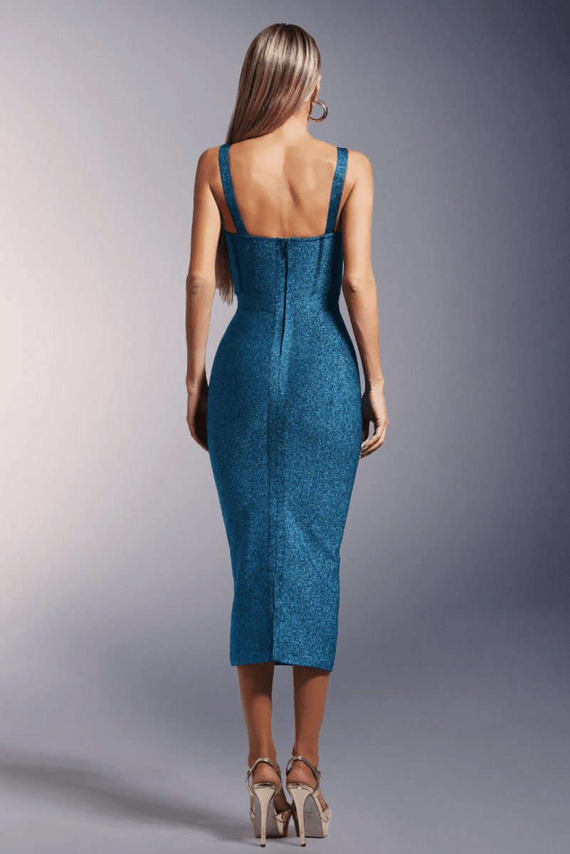 The Blue Hour Midi Dress
