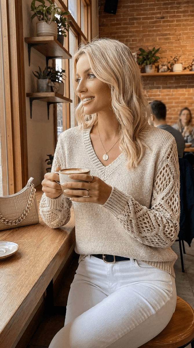 The Everyday V-Neck Sweater