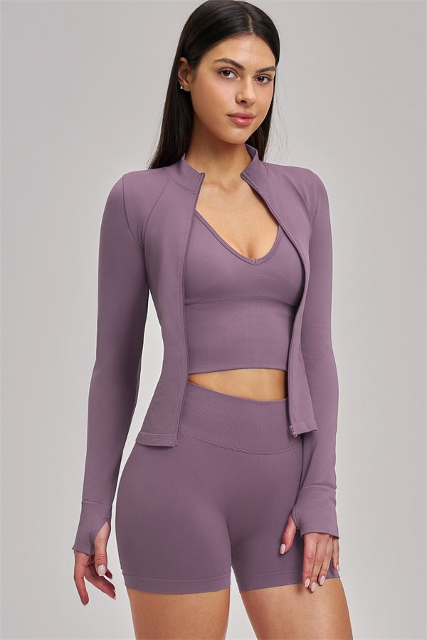 The Aurore Set | Jacket · Tank Top · Shorts