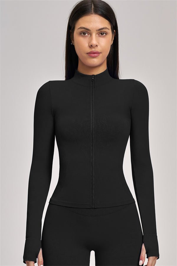 The Celeste Set | Jacket · Sports Bra · Shorts