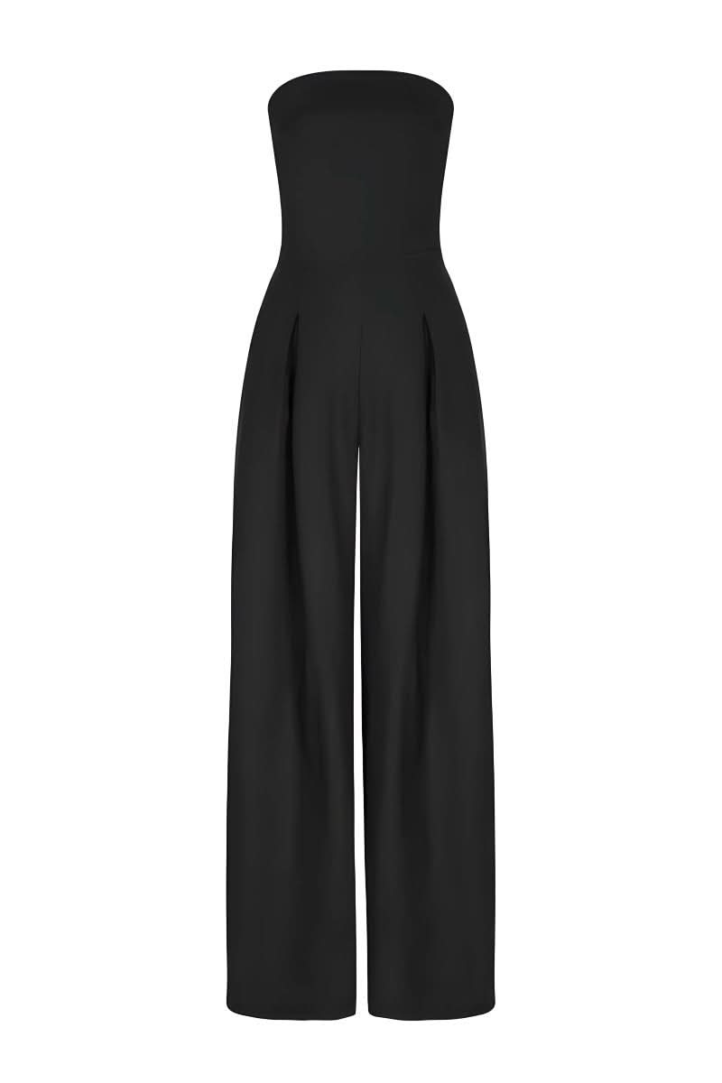 The Valentina Strapless Jumpsuit