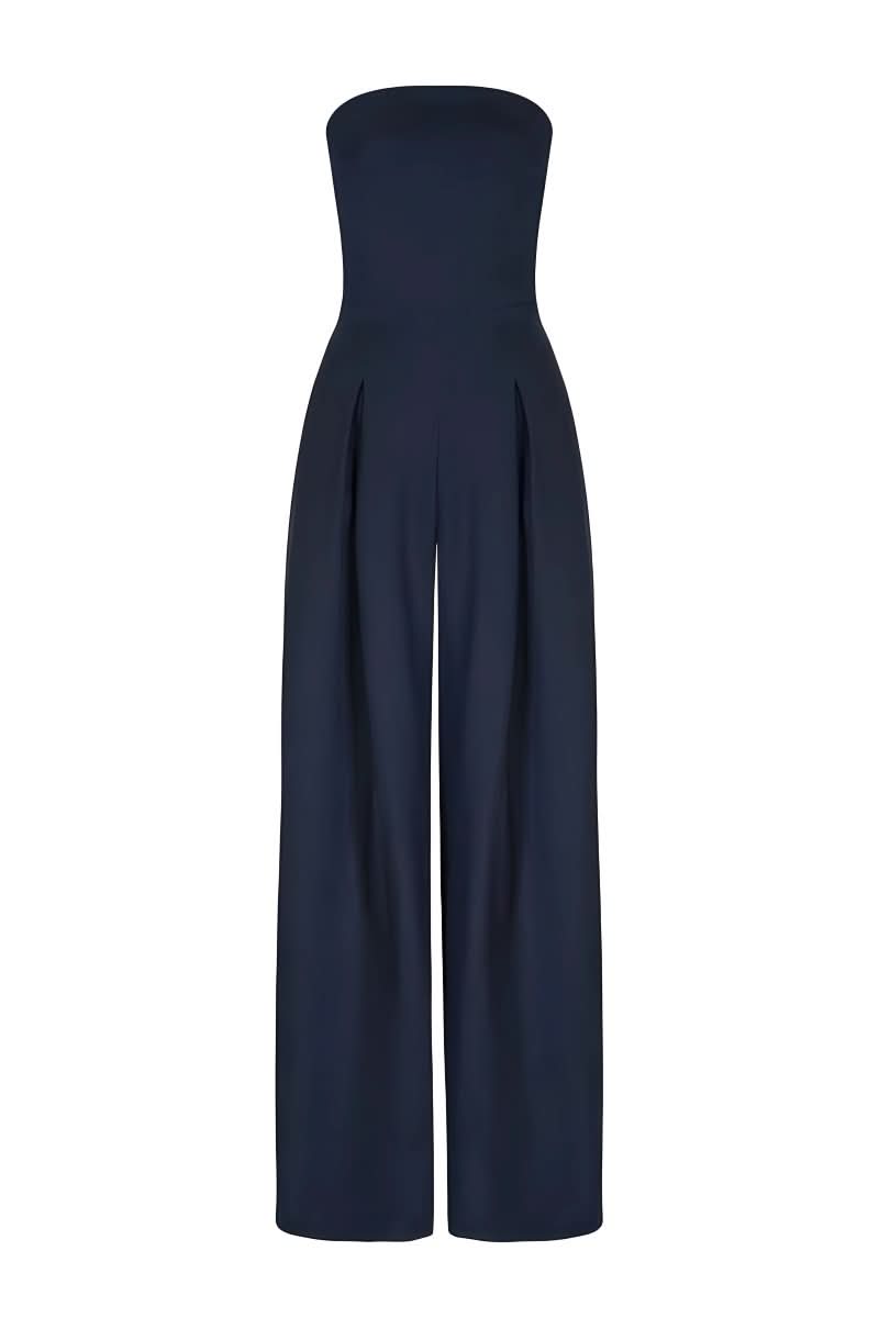 The Valentina Strapless Jumpsuit