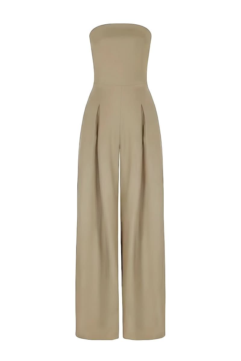 The Valentina Strapless Jumpsuit