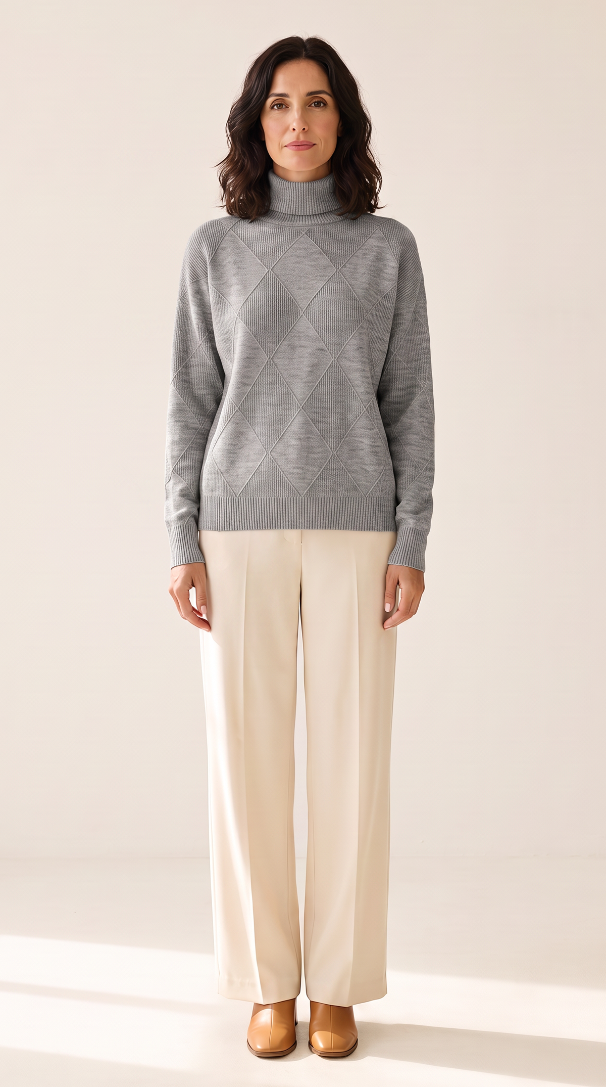 The Jacquard Turtleneck