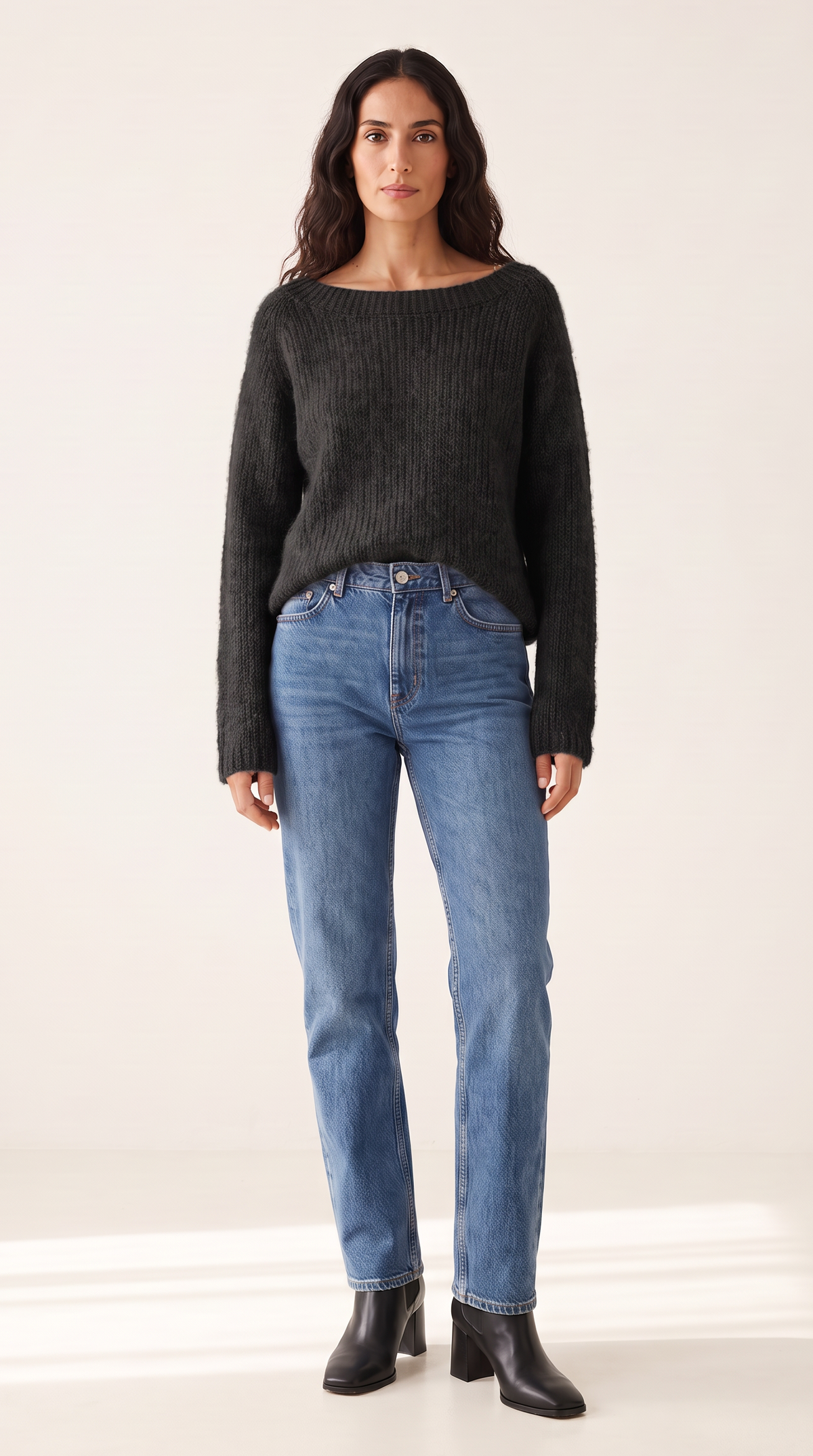The Wide Neck Sweater