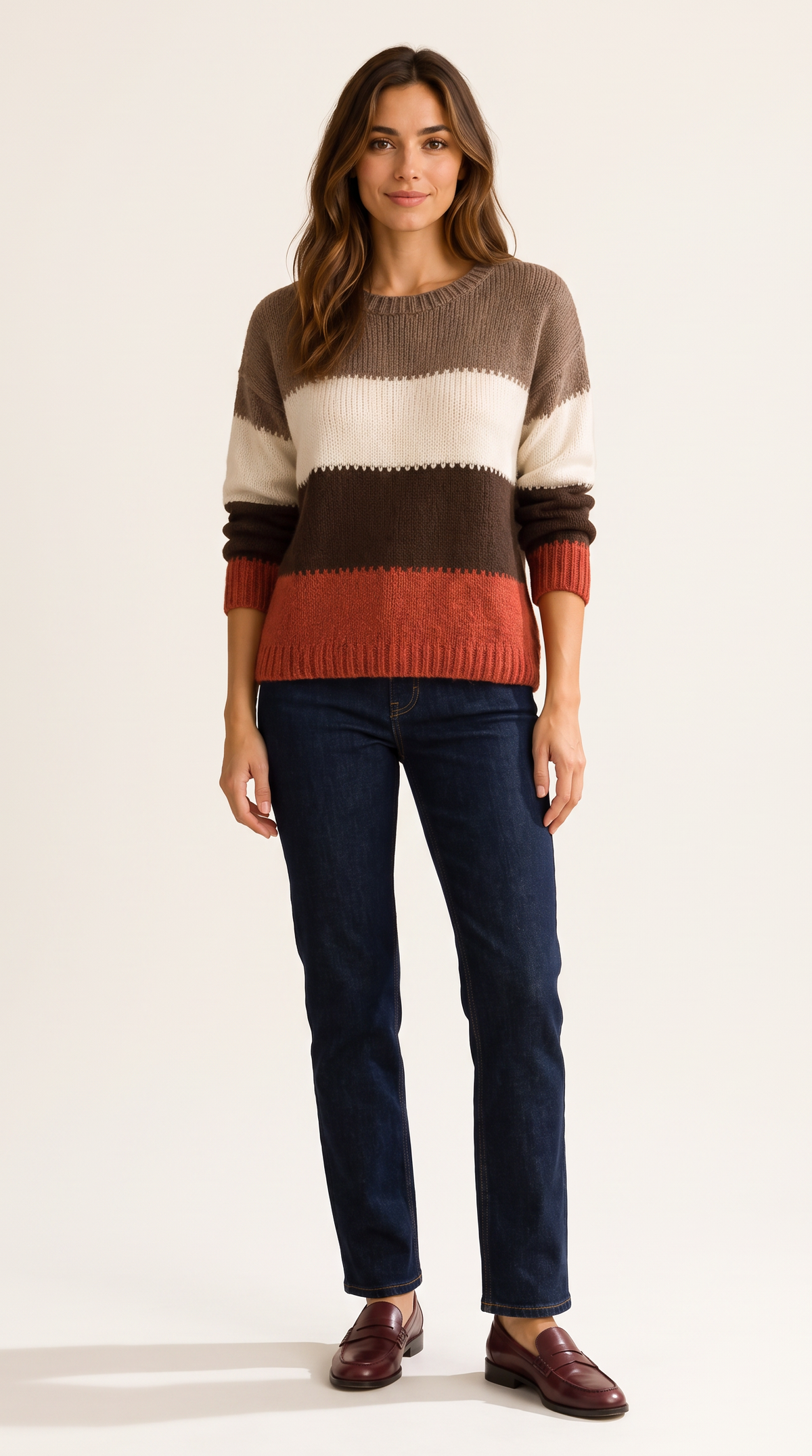 The Patchwork Stripe Sweater