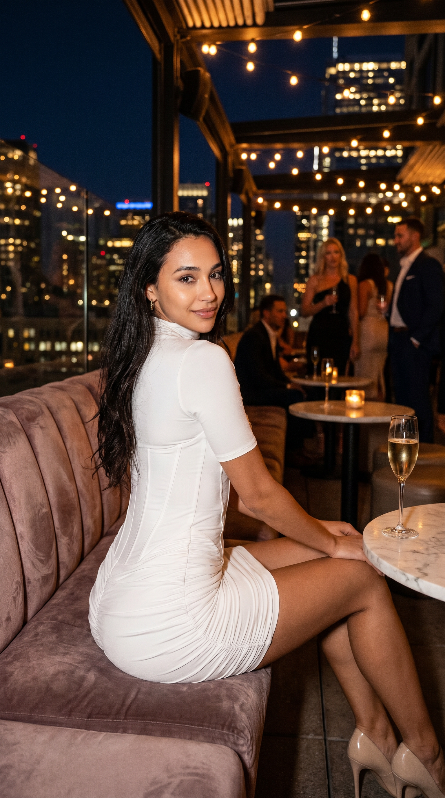 The Sculpt Mini Dress