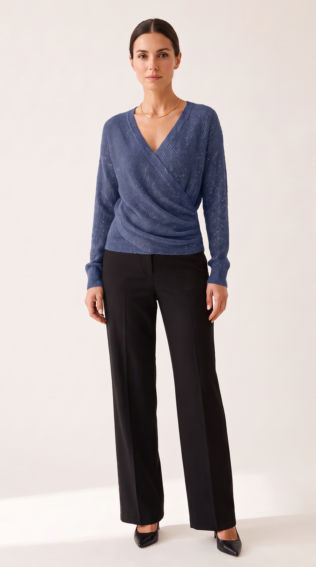 The Crossover V-Neck Sweater