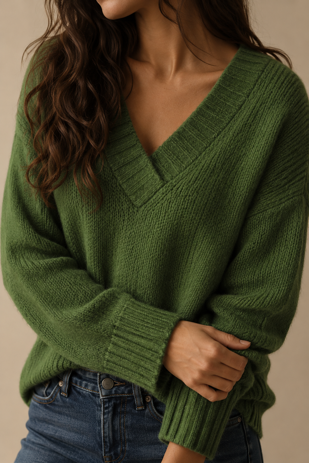 The Essential V-Neck Sweater