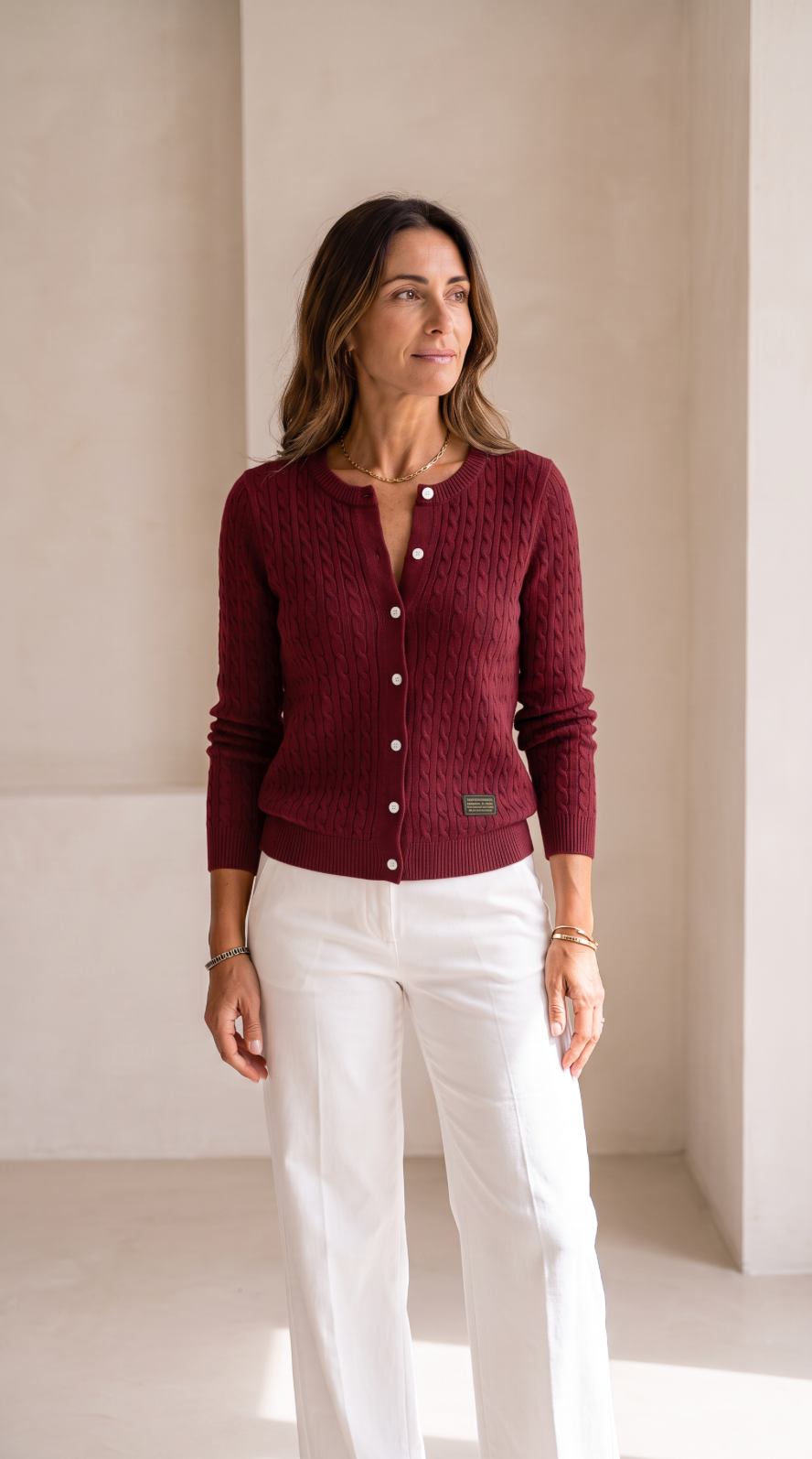 The Cable Knit Cardigan