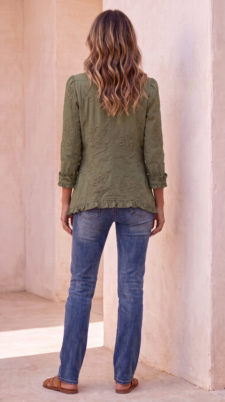 The Jardin Embroidered Jacket