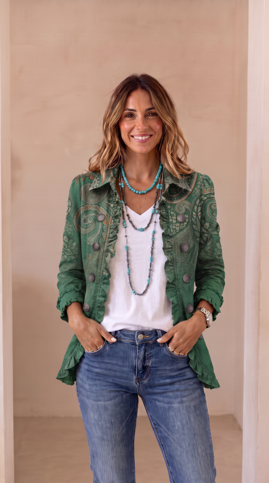 The Jardin Embroidered Jacket