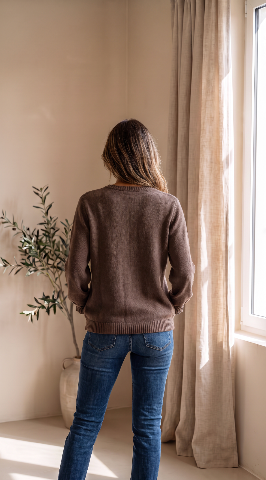 The Soft V-Neck Sweater