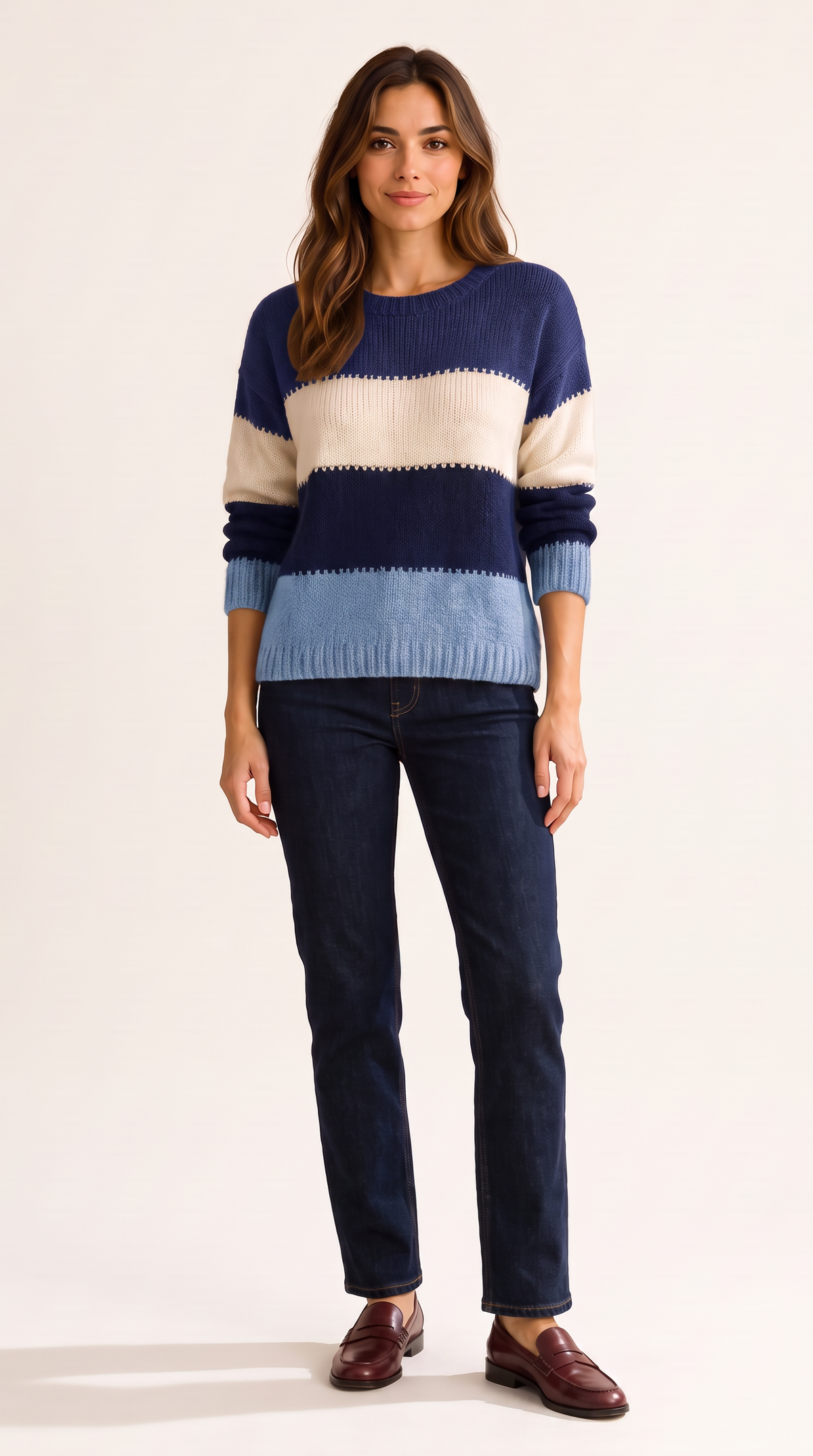 The Patchwork Stripe Sweater