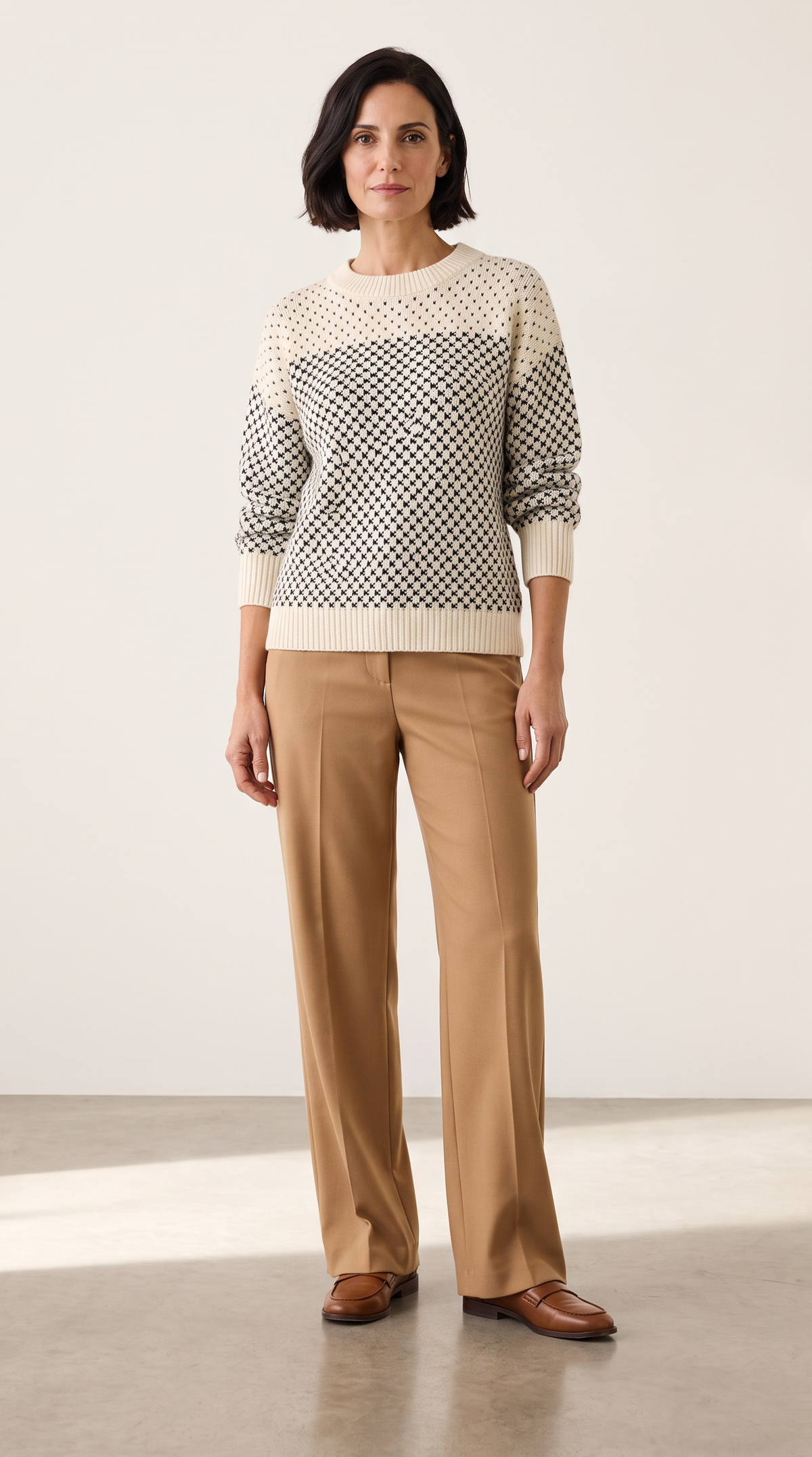 The Colour Block Sweater
