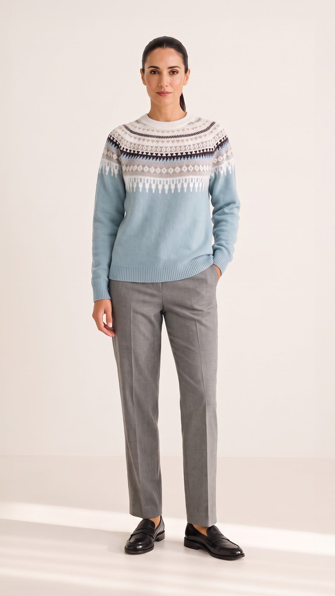 The Textured Crew Sweater