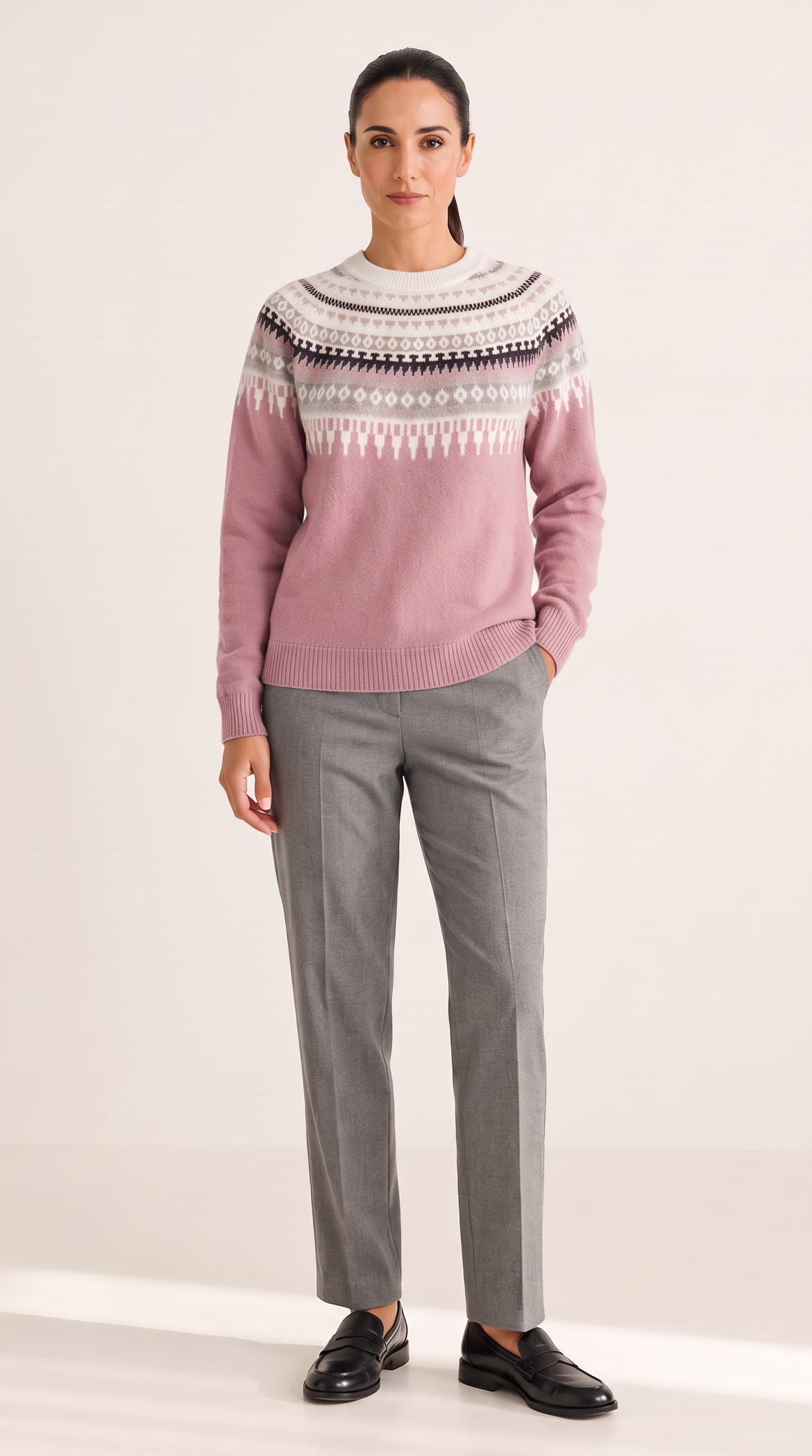The Textured Crew Sweater