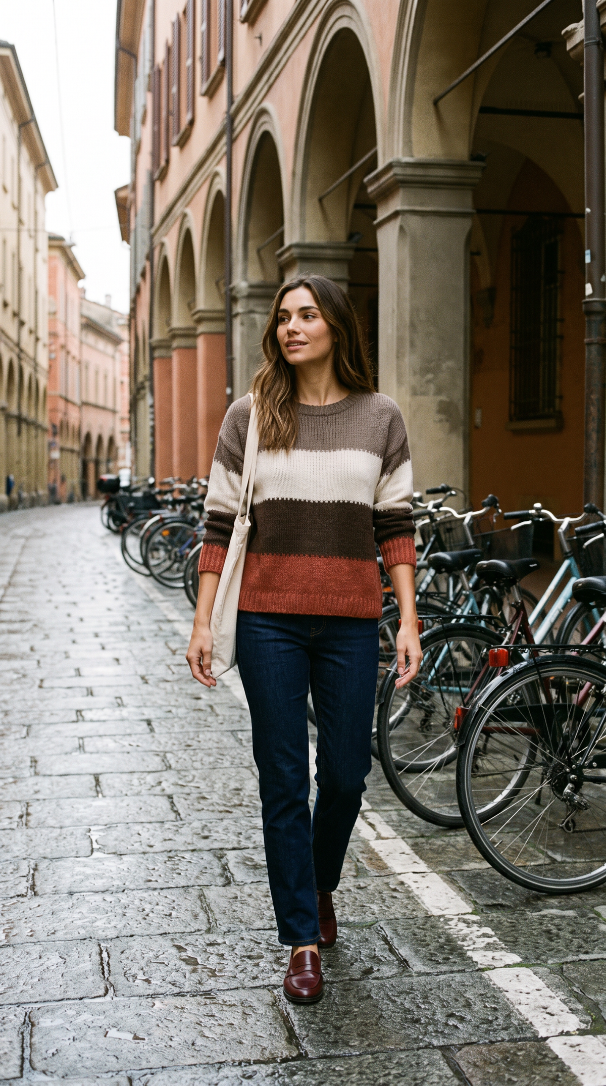 The Patchwork Stripe Sweater