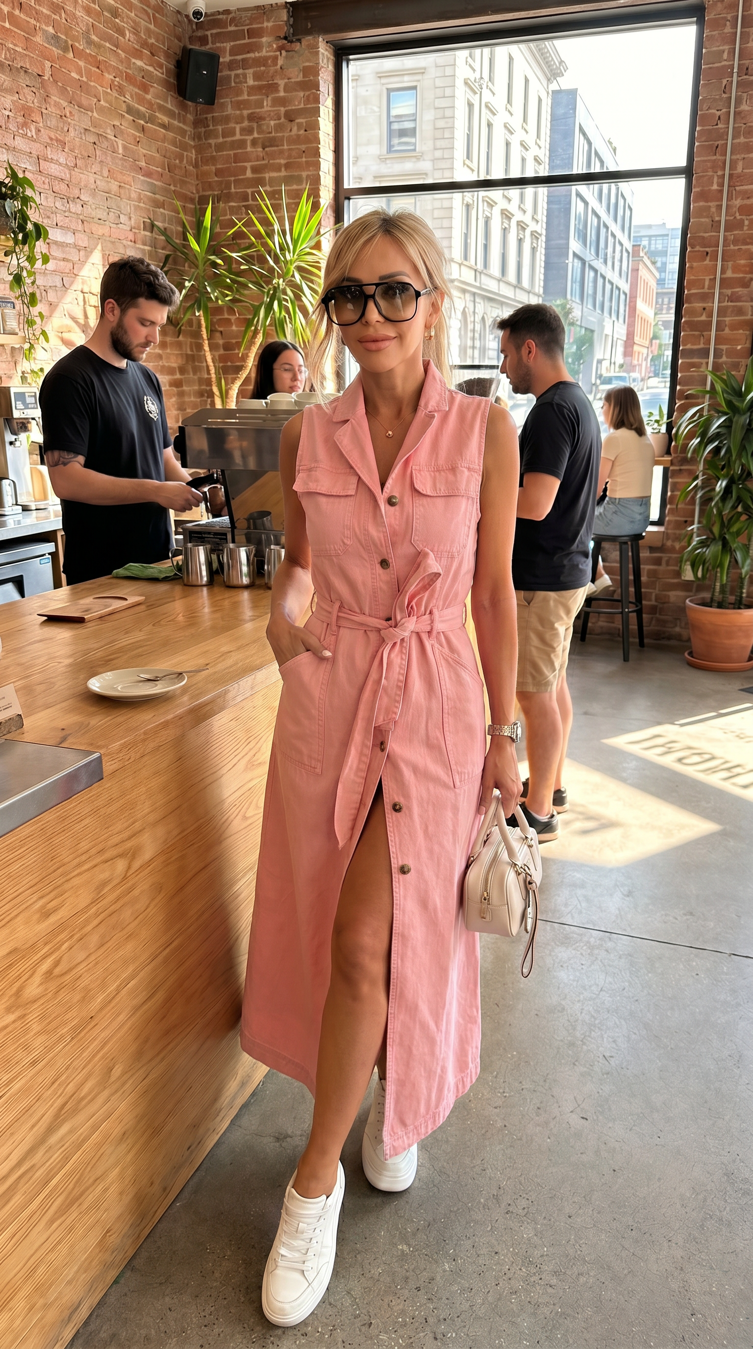 The Jean Maxi Dress