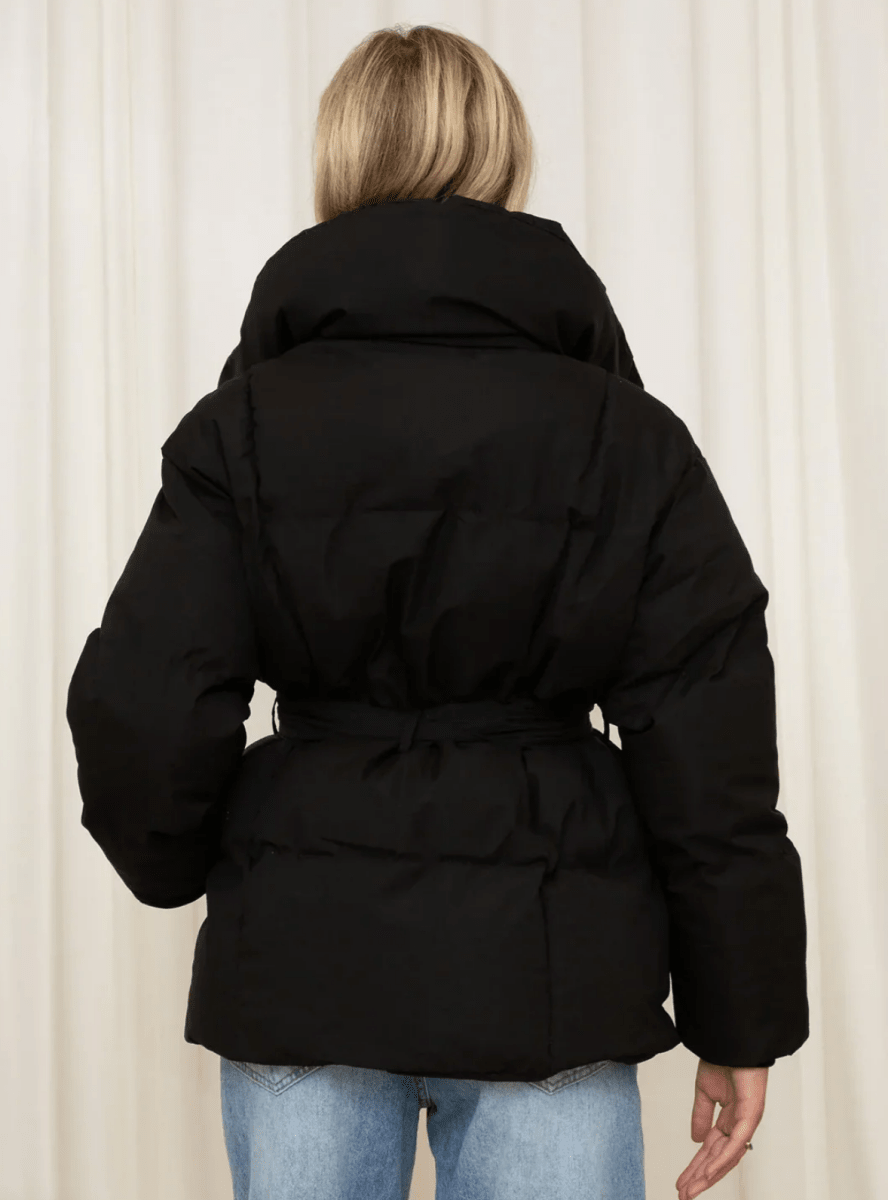 The Aspen Belted Puffer Jacket