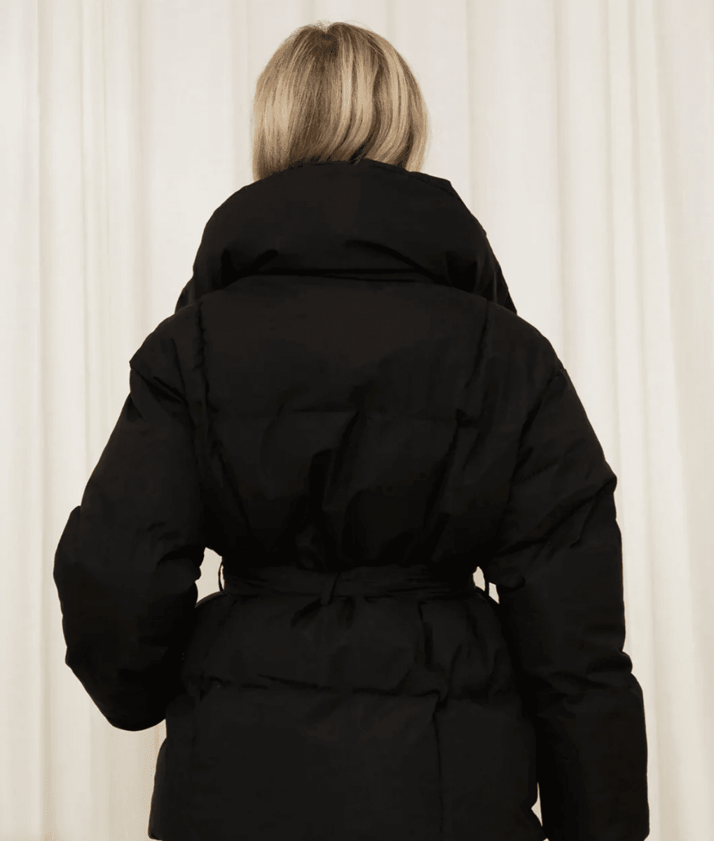 The Aspen Belted Puffer Jacket