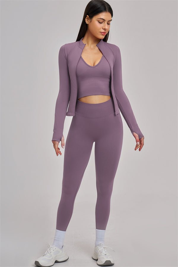 The Lumière Set | Jacket · Tank Top · Legging