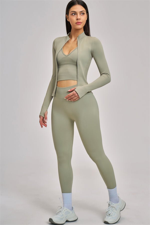 The Lumière Set | Jacket · Tank Top · Legging