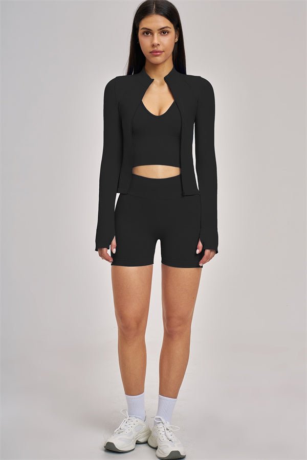 The Aurore Set | Jacket · Tank Top · Shorts