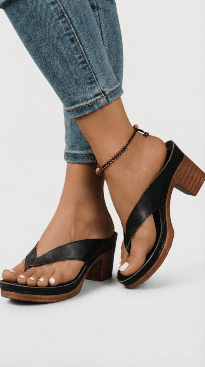 The Ravenna Heeled Sandal