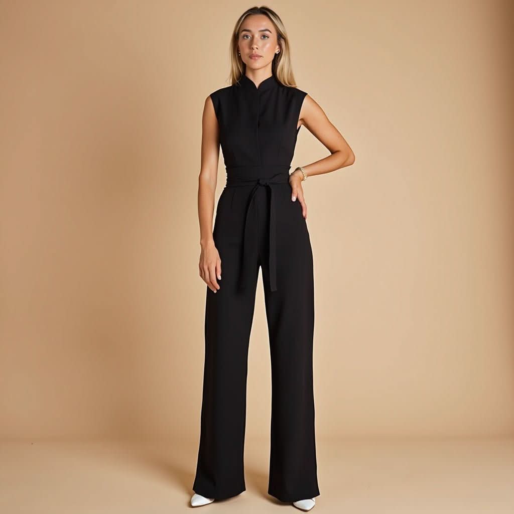 The Sablé Belted Jumpsuit