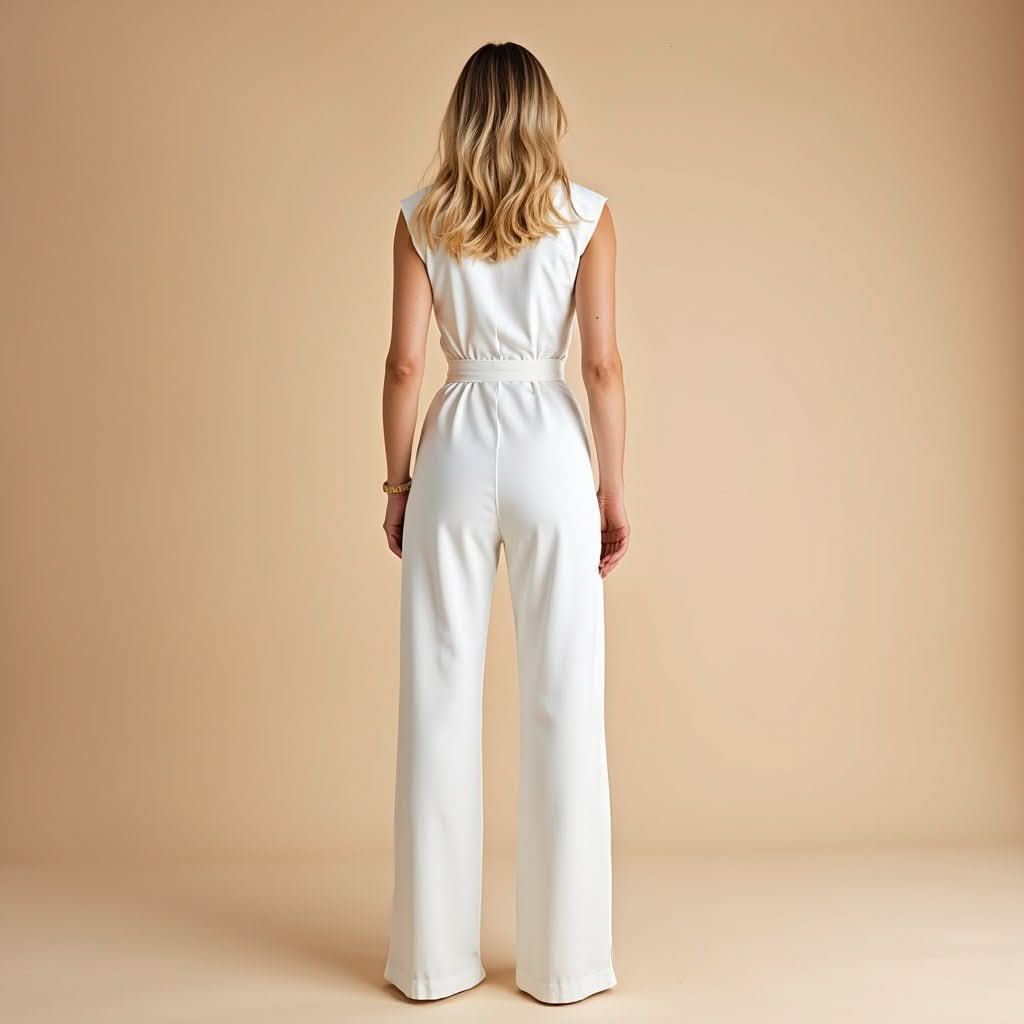 The Sablé Belted Jumpsuit