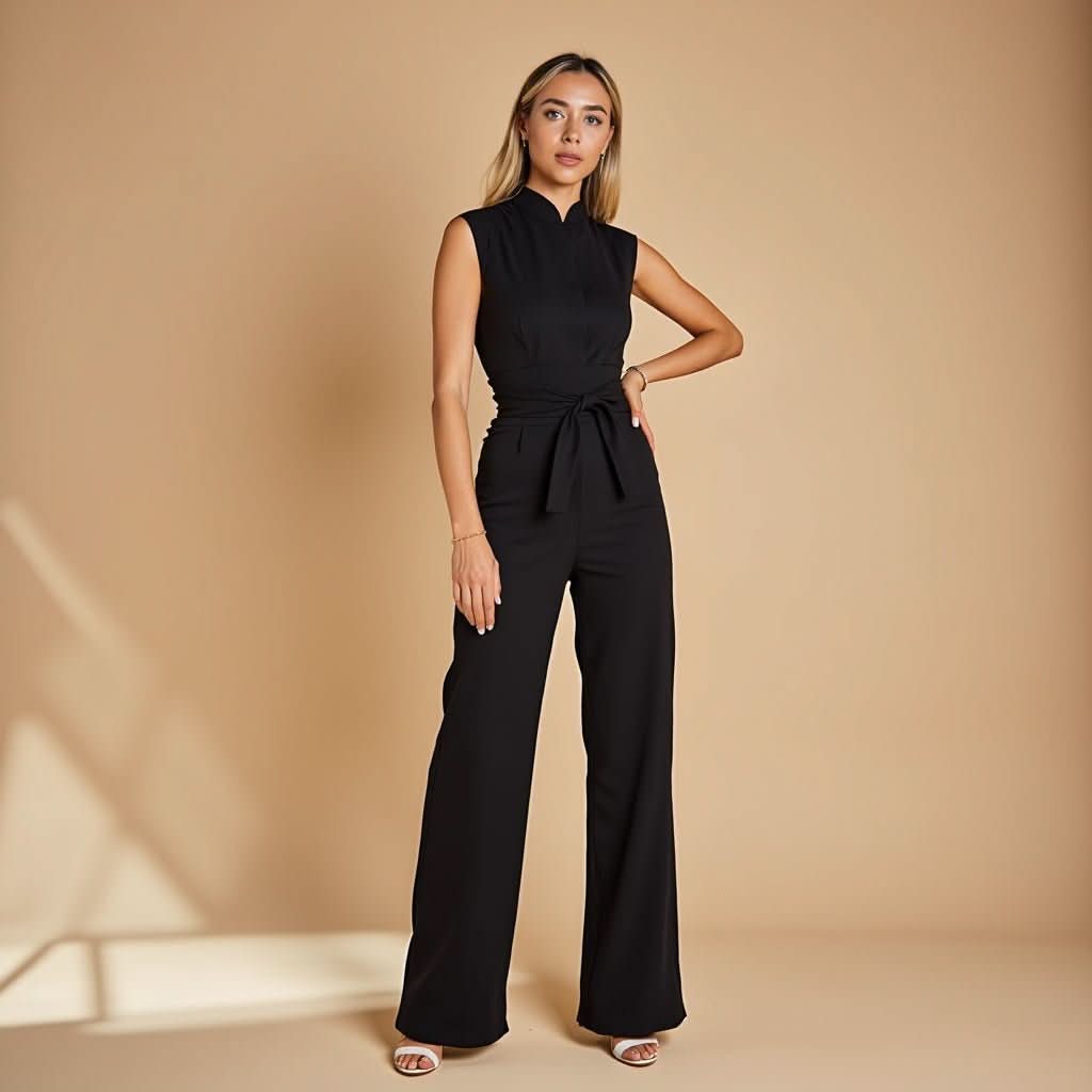 The Sablé Belted Jumpsuit
