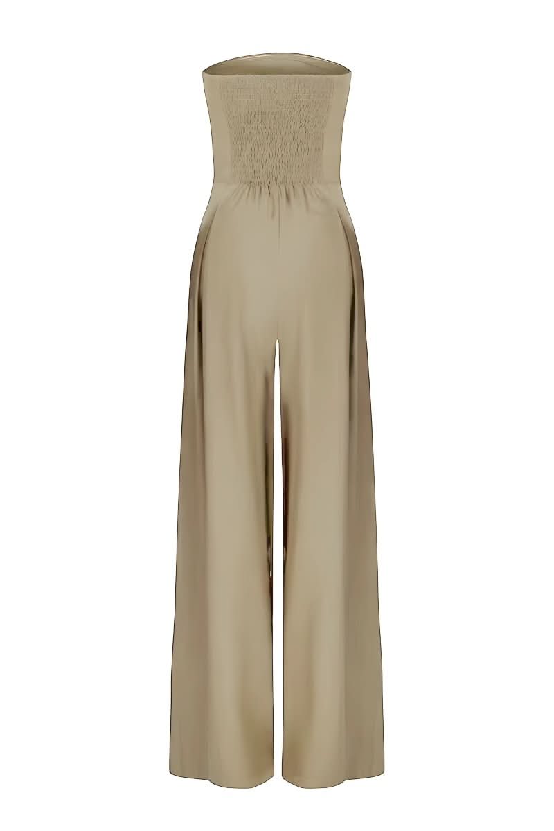 The Valentina Strapless Jumpsuit